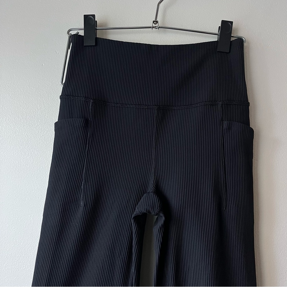 ATHLETA Salutation Stash Rib Flare Leggings - Picture 7 of 12